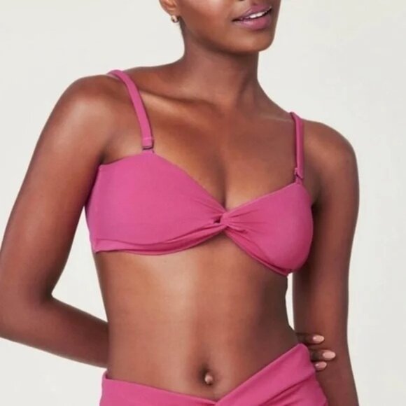 Andie Swim The Capri Top Orchid Pink Size XL - Picture 8 of 12